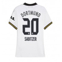 Camiseta Borussia Dortmund Marcel Sabitzer #20 Tercera Equipación para mujer 2024-25 manga corta